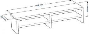 ТВ-тумба Энкель ТВ16, тамбурат, цвет дуб беленый в Можге - mozhga.ok-mebel.com | фото 3