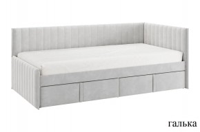ТВИКС Кровать (тахта) с ящиками 900 (галька) в Можге - mozhga.ok-mebel.com | фото