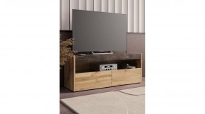 ВЕГАС Тумба ТВ (Дуб Вотан/Ателье темный​​​​​​​) в Можге - mozhga.ok-mebel.com | фото