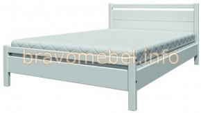 ВЕРОНИКА-1 Кровать из массива 900 (Белый Античный) в Можге - mozhga.ok-mebel.com | фото