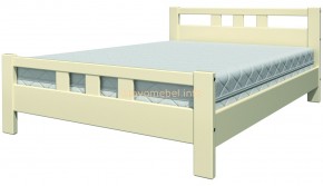 ВЕРОНИКА-2 Кровать из массива 1600 (Слоновая кость) в Можге - mozhga.ok-mebel.com | фото