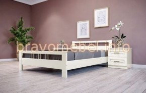 ВЕРОНИКА-3 Кровать из массива 1200  в Можге - mozhga.ok-mebel.com | фото