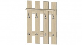 Вешалка 800 (ясень шимо светлый) в Можге - mozhga.ok-mebel.com | фото