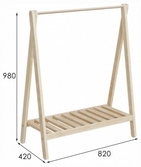 Вешалка гардеробная Стойка низкая в Можге - mozhga.ok-mebel.com | фото 11