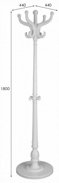 Вешалка-стойка В 1Н в Можге - mozhga.ok-mebel.com | фото 7