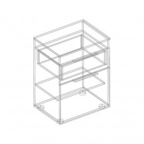 ВИТА Тумба 1-ств с ящиком и нишей в Можге - mozhga.ok-mebel.com | фото 2