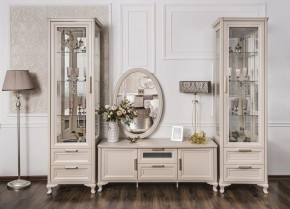 Витрина одностворчатая Мокко (бежевый) в Можге - mozhga.ok-mebel.com | фото 3