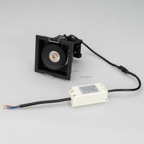 Встраиваемый светильник Arlight CL-SIMPLE-S80x80-9W Warm3000 (BK, 45 deg) 028149 в Можге - mozhga.ok-mebel.com | фото 6