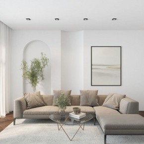 Встраиваемый светильник Denkirs FLAT DK2091-BK в Можге - mozhga.ok-mebel.com | фото 5