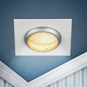 Встраиваемый светильник Эра  KL110 WH/SL в Можге - mozhga.ok-mebel.com | фото 5