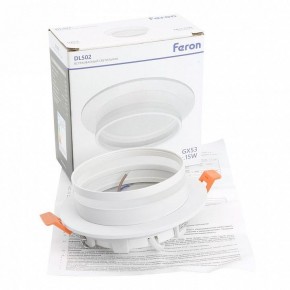 Встраиваемый светильник Feron DL502 51089 в Можге - mozhga.ok-mebel.com | фото 9