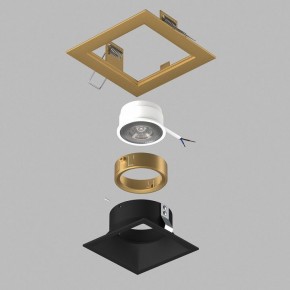 Встраиваемый светильник Lightstar Domino D51307GMOD в Можге - mozhga.ok-mebel.com | фото 3