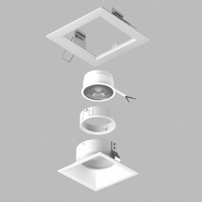 Встраиваемый светильник Lightstar Domino D51606WMOD в Можге - mozhga.ok-mebel.com | фото 2