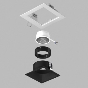 Встраиваемый светильник Lightstar Domino D51607BMOD в Можге - mozhga.ok-mebel.com | фото 2