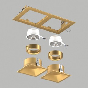 Встраиваемый светильник Lightstar Domino D5230303GMOD в Можге - mozhga.ok-mebel.com | фото 3