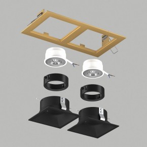 Встраиваемый светильник Lightstar Domino D5230707BMOD в Можге - mozhga.ok-mebel.com | фото 3