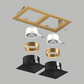 Встраиваемый светильник Lightstar Domino D5230707GMOD в Можге - mozhga.ok-mebel.com | фото 2