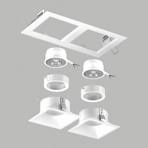 Встраиваемый светильник Lightstar Domino D5260606WMOD в Можге - mozhga.ok-mebel.com | фото 3