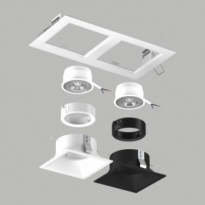 Встраиваемый светильник Lightstar Domino D5260607WBMOD в Можге - mozhga.ok-mebel.com | фото 3