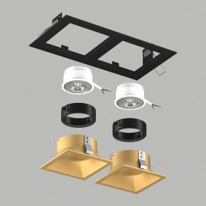 Встраиваемый светильник Lightstar Domino D5270303BMOD в Можге - mozhga.ok-mebel.com | фото 3