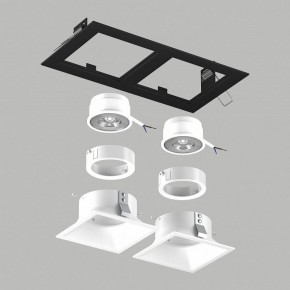 Встраиваемый светильник Lightstar Domino D5270606WMOD в Можге - mozhga.ok-mebel.com | фото 3