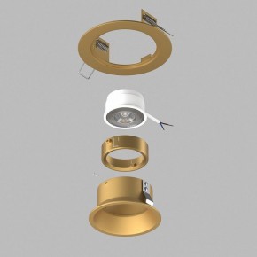 Встраиваемый светильник Lightstar Domino D61303GMOD в Можге - mozhga.ok-mebel.com | фото 3
