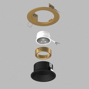Встраиваемый светильник Lightstar Domino D61307GMOD в Можге - mozhga.ok-mebel.com | фото 3