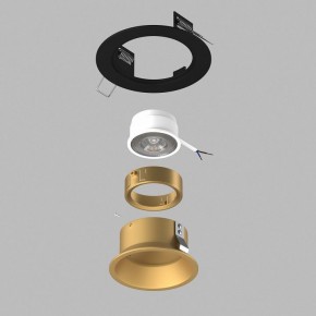 Встраиваемый светильник Lightstar Domino D61703GMOD в Можге - mozhga.ok-mebel.com | фото 3