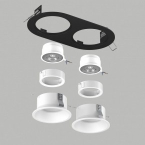 Встраиваемый светильник Lightstar Domino D6570606WMOD в Можге - mozhga.ok-mebel.com | фото 3