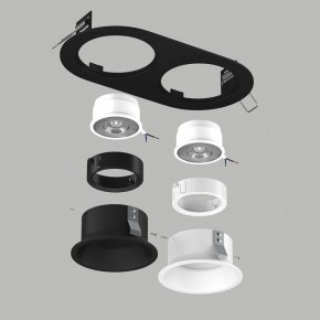 Встраиваемый светильник Lightstar Domino D6570607WBMOD в Можге - mozhga.ok-mebel.com | фото 2
