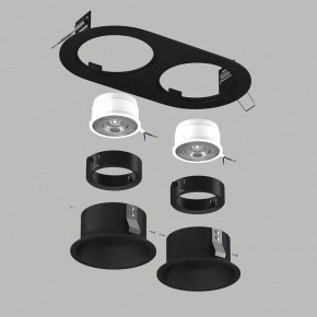 Встраиваемый светильник Lightstar Domino D6570707BMOD в Можге - mozhga.ok-mebel.com | фото 3