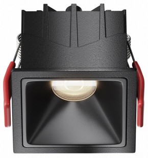 Встраиваемый светильник Maytoni Alfa LED DL043-01-10W4K-SQ-B-1 в Можге - mozhga.ok-mebel.com | фото