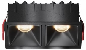 Встраиваемый светильник Maytoni Alfa LED DL043-02-10W3K-SQ-B-1 в Можге - mozhga.ok-mebel.com | фото