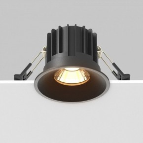 Встраиваемый светильник Maytoni Round DL058-12W2.7K-B в Можге - mozhga.ok-mebel.com | фото 4