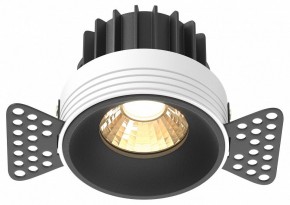 Встраиваемый светильник Maytoni Round DL058-12W2.7K-TRS-B в Можге - mozhga.ok-mebel.com | фото