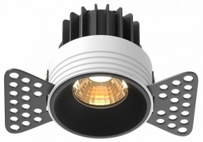 Встраиваемый светильник Maytoni Round DL058-7W2.7K-TRS-B в Можге - mozhga.ok-mebel.com | фото 2