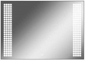 Зеркало Cosmo 100 black с подсветкой Sansa (SC1047Z) в Можге - mozhga.ok-mebel.com | фото