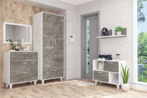 Зеркало Эго З-1 Бетон светлый в Можге - mozhga.ok-mebel.com | фото 3