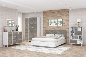 Зеркало Эго З-1 Бетон светлый в Можге - mozhga.ok-mebel.com | фото 4